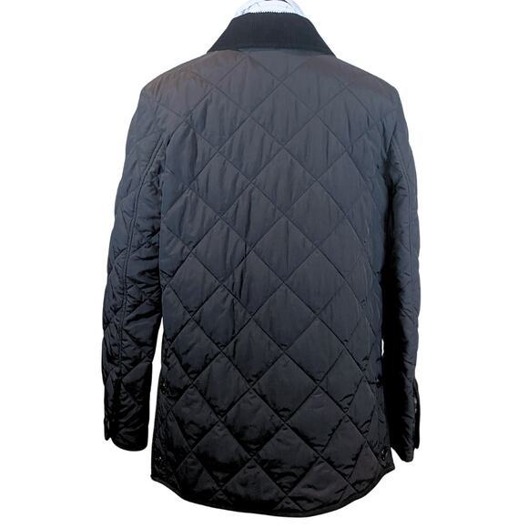 Burberry Coat Quilter Puffer Barn Jacket LOGO Cotswold Black House Check Plaid S - Picture 6 of 16